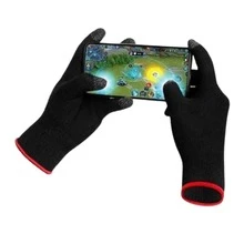 Luva Gamer Completa para jogos de celular - Preto - Visão 10