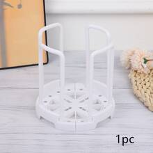 1/2/3 Pcs Dinnerware Bowl Plate Storage Holder, Kitchen Plastic Drain Rack, Dish Storage Display Stand, Adjustable Plate Holders For Dinner Plates Retractable Plates Organizer Dish Holder Plate Dish Rack Organizer With Handle For Kitchen Bowl Organizer, White/Gray 2 Colors Available