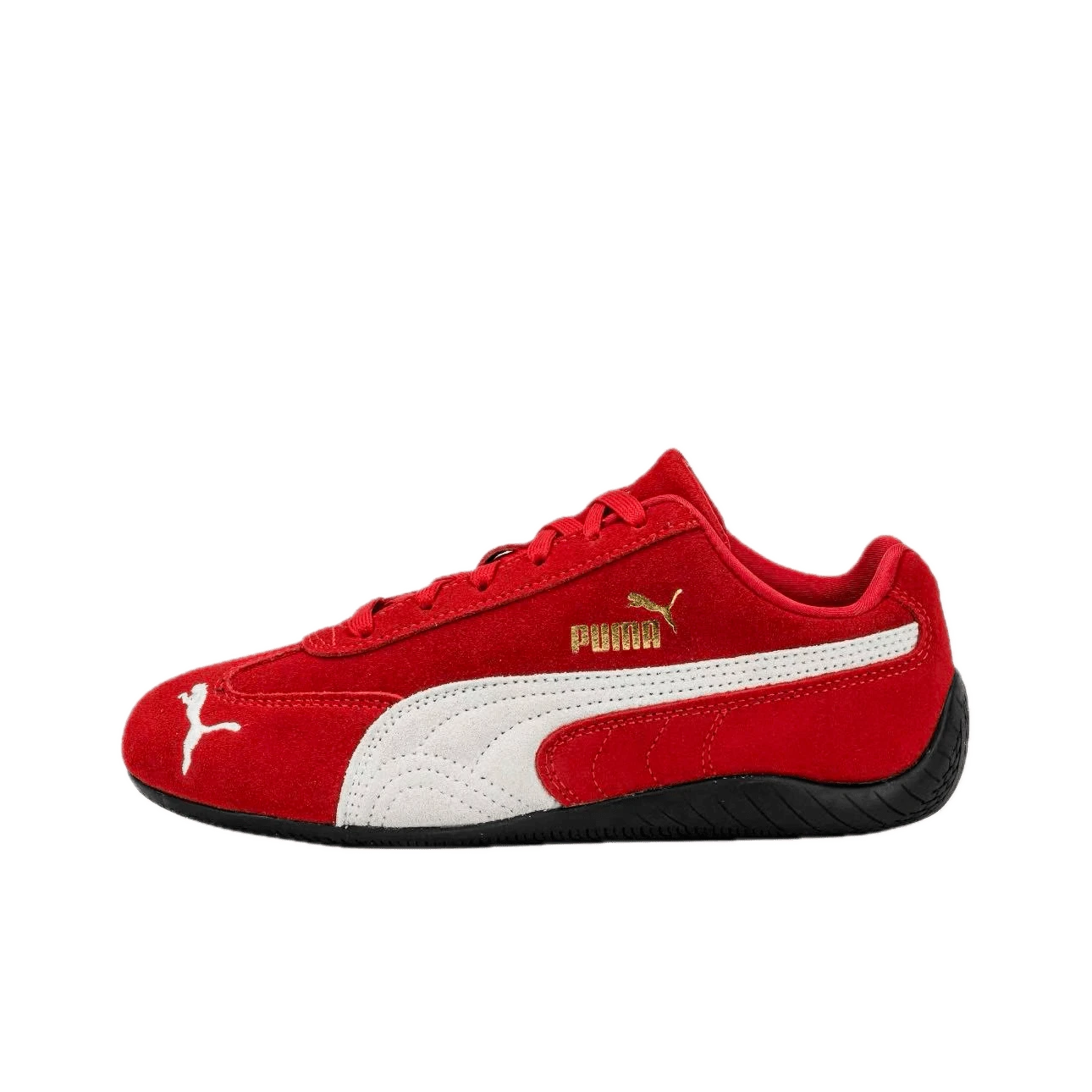 PUMA Speedcat Girls' Grade School - Red/White - View 1