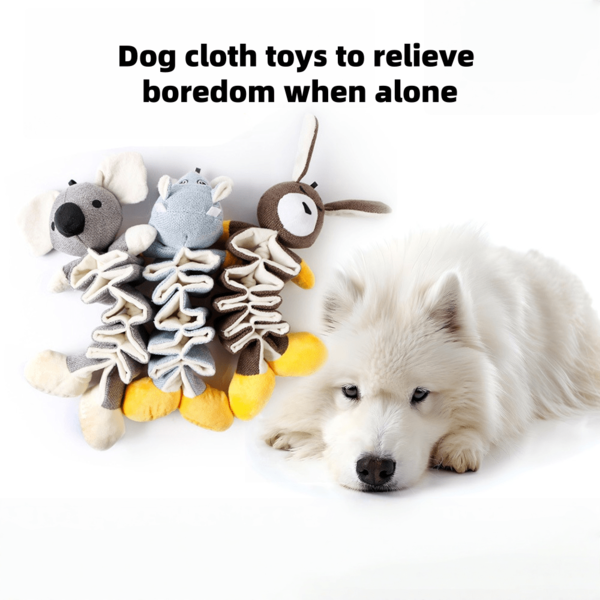 1/3 Stücke Plüsch Spielzeug mit Geräusch für Haustiere, Kau-Plüschspielzeug, Federspielzeug, Hundespielzeug mit Geräusch, interaktives Spielzeug
