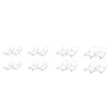 16pcs Adjustable Invisible Ring Sizer Set - Non-Slip Comfortable Fit, Multi-Purpose Loose Ring Sizer Pads, Portable Jewelry Sizer, Suitable For Oversized Accessories, All Finger Sizes