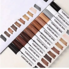 12Pcs Multi Colors Furniture Repair Marker, Wooden Cabinet And Floor Repair Marker, Scratch Recovery Kit And Touch Up Paint Pen