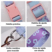 UNA MASCOTA Pet Collars, Leashes & Harnesses Sets - Pink - View 3