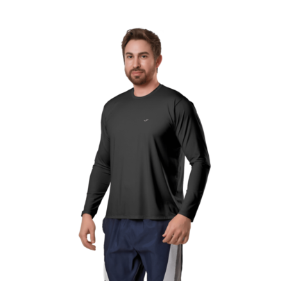 Camisa Térmica Segunda Pele Manga Longa Proteção P ao G UV 50 Frio Calor E-lite