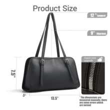 From Work To Weekend  One Minimalist Black Bag Does It All - màu đen - Xem 6