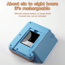 G5掌上游戏机，500合1经典游戏，单人/双人复古街机控制器，缓解压力，生日礼物 - 彩色 - 查看 5