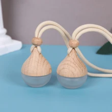 Hanging Car Air Freshener Diffuser Bottle - Empty Glass Essential Oil Bottle, Car Diffuser Pendant & Aromatherapy Decoration (Water Drop Shape) This Car Aromatherapy Set Includes A Hanging Car Air Freshener And A Leak-Proof Car Diffuser Bottle, Adding A Stylish Touch To Your Car Interior. The Empty Glass Bottle Is Perfect For Filling With Your Favorite Essential Oils (Such As Lavender, Lemon, Or Peppermint), Turning It Into A Personalized Car Air Freshener. It Can Eliminate Odors From Food, Smoke, Or Pets, And Fill The Car With A Long-Lasting Natural Fragrance. It Won't Block The View, And The Durable Glass Material Ensures Use And Shatter Resistance. This Water Drop-Shaped Aromatherapy Decoration Is Easy To Clean, Combining Functionality With Aesthetics, Making It An Excellent Gift For Friends And Family Who Own Cars.