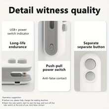 Sellador de aperitivos portátil y mini, recargable por USB, con funciones de sellado y corte, sellador de envasado de plástico para conservar alimentos, sellador al vacío pequeño, adecuado para mantener frescos las patatas fritas, las galletas y los aperitivos para mascotas