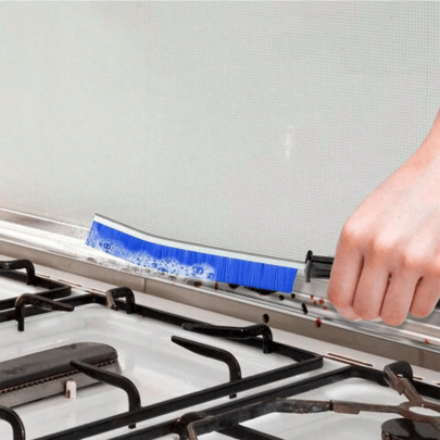 1 pièce/6 pièces Set de brosses de nettoyage des fentes multifonctions | Brosse de nettoyage de la poussière des rainures de fenêtre sans angle mort | Brosse à poils raides et fendus | Pour le nettoyage des espaces étroits | Pour le récurage et le nettoyage - Convient pour la salle de bain, la cuisine, la douche, le joint de fenêtre, le carrelage, les outils de nettoyage domestique