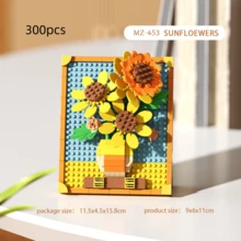 300+ bucăți faimoase puzzle cu blocuri de pictură, ornament pentru decor acasă, cadou de Crăciun, cadou de Anul Nou, cadou de Halloween, cadou de ziua de naștere, cadou de Ziua Recunoștinței