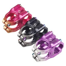 31.8*35mm Hollow Lightweight CNC Aluminum Alloy High Strength Mountain Bike Handlebar Stem, Suitable For Downhill Riding - Multicolor - View 4