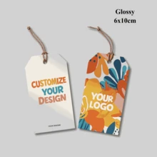 100个定制吊牌，双面印刷个性化礼品标签，可印制logo或图片，4种形状和尺寸，彩色可打印标签，配麻绳，DIY纸质标签卡，适用于瓶子、服装、食品包装、派对、周年纪念、婚礼、商务等场合的礼品卡，可定制婚礼回礼标签，多功能、个性化、独特，是送给他的理想礼物，也适用于茶室、家居、花园、办公室、周年纪念日、情人节、母亲节、父亲节、毕业典礼、乔迁之喜等场合，Poetcore，永恒之爱 - 彩色 - 查看 10