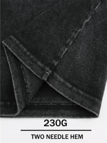 stema de colores clásico de surf, tela duradera lavable a máquina, camiseta de manga corta en estilo callejero de verano, ropa retro, material suave, adecuada para la playa y el ocio diario. - Negro - Ver 5