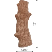 Outward Hound Dogwood Wood Durable Dog Chew Toys, Real Wood &Amp; Calming Hemp, 2-Pack, Medium - Cây kim tước Mesquite 2 gói - Xem 9