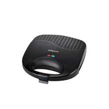 SOKANY 115 三明治机，家用早餐机，面包吐司煎烤一体机三明治机，不粘涂层烤盘，防烫胶木机身，恒温控制，带指示灯，过热安全保护，750 瓦功率，快速导热，快速三明治制作，不含 PFAS 的不粘表面，易于清洁，紧凑设计，易于存放