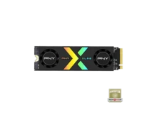 PNY CS3150 XLR8 Gaming Epic-X RGB 1TB PCIe Gen5 X4 NVMe M.2 SSD With RGB Dual Fan Heatsink - Microsoft DirectStorage Compatible – Up To 11500 MB/S Read – M280CS3150XHS-1TB-RB - Black - View 6