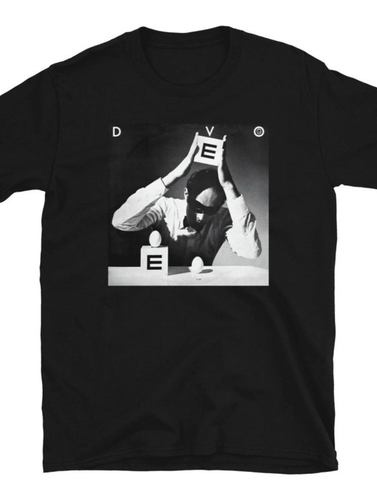 Art Theme DVE Graphic Print Crew Neck T-Shirt Tops Design Details Feature Black And White Art Typography Elements And Object Accents Short Sleeve Y2k Style Casual Wear Garment Style Suitable For All Seasons Machine Washable For Business Casual Occasions And Art Events Sweatshirt Plus Size Clothes - 黑色 - 查看 1