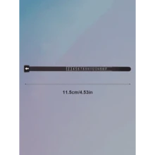 1pc White Soft Ring Sizer, Measuring Tool For Ring Size, Jewelry Measuring Tape