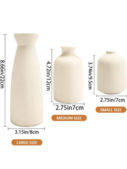 1pc/Set Of Vase ation Desktop Ornaments, Moderne Bohemian Farmho Home ation, Pampas Grass Dried Flower Vases, Creative Bookshelves, Tables, Bookshelves Small Dining Tafel Living Room Office Entrance Bedroom Glass view 6