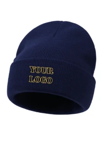 Customized Baby Hat, Personalized Children's Winter Hat, Children's Christmas Gift. Knitted Hat For Children Aged 5-14 - S - View 8