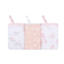 Papi Soft Mouth Diaper Cloth 40 Cm X 40 Cm 03 Units - Hoa cúc - Xem 2
