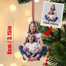 1/3pcs Personalized Photo Christmas Ornaments Custom 3" Acrylic With Any Photo/Text Hanging Tree Decorations Gift For 2024 Xmas Couples, Wedding, Graduation, Photo On Both Sides, Xmas Decoration, Multi-Functional, Ornamental, Reusable, Exquisite, Stylish, High-Quality, Colorful, Custom, Personalized, Ideal Gifts For Him, Ideal Gifts For Her, Boyfriend, Mom, Friends, Tea Room, Home, Garden, Office, For Valentine's Day, For Mother's Day, For Birthdays, For Father's Day, For Graduation, For Weddings, For Housewarming, Customized Home Decor Supplies, Home Room Decor Gifts,Office Decor,Elegant Living - Christmas Ornaments - View 14