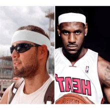 3 Pack Men &Amp; Women Sweatband Headband Terry Cloth Moisture Wicking For Sports Tennis Gym Work Out - 色彩J - 查看 6