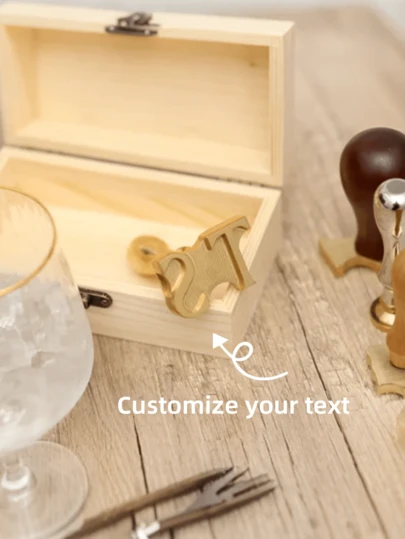 1PC Personalized Ice Cube Maker With Name, Luxury Cocktail & Whiskey Ice Ball Mold, Bachelorette Bachelor Party Favors, Wedding Gifts, Christmas Stocking Stuffers, Date Night Ideas, Unique Home Decor For Men