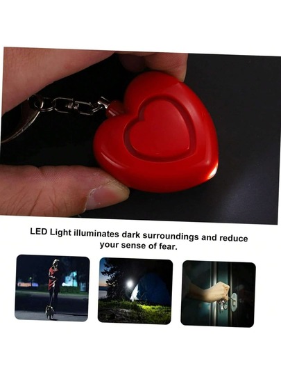 1pc Mini Personal Alarm For Women, Anti-Wolf Alarm, Outdoor Alarm, Keychain Included, Compact & Convenient, 125dB High Decibel Alarm, LED Flashing Light, Suitable For Women & Elderly Emergency Call, Thoughtful Gift For Birthday, Christmas, New Year
