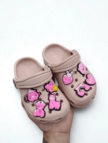 Chinelo Infantil Estilo Babuche Corfly Leve 100% EVA Broches