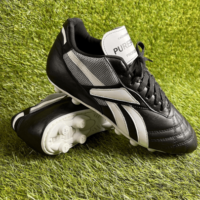 Zapato De Fútbol Purepecha Retro Clásico De Piel 100% Natural Vacuna Calidad Premium