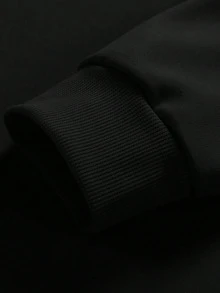 Halloween Graphic Sweatshirt - Nightmare Before Christmas Women's Hoodies Graphic Sport Hoodies And Sweatshirts Women's Long-Sleeved Sweatshirt Women's Winter Dress Halloween-Themed Print, Winter Set Women's Long-Sleeved Top Hoodie - 黑色 - 查看 4