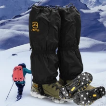 Trail Leg Gaiters – Winter Waterproof And Desert Sandproof Adjustable Snow Boot Gaiters For Hiking, Walking, Hunting, Mountain Climbing And Snowshoeing New Year Gift & Valentine's Gift Camping Stuff