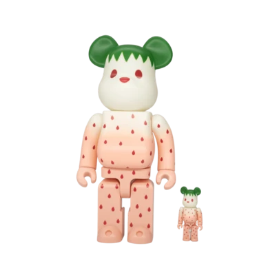  Medicom Toy Bearbrick CLOT Summer Fruits Snow Strawberry Set 2021 (BEAR-025) One Size