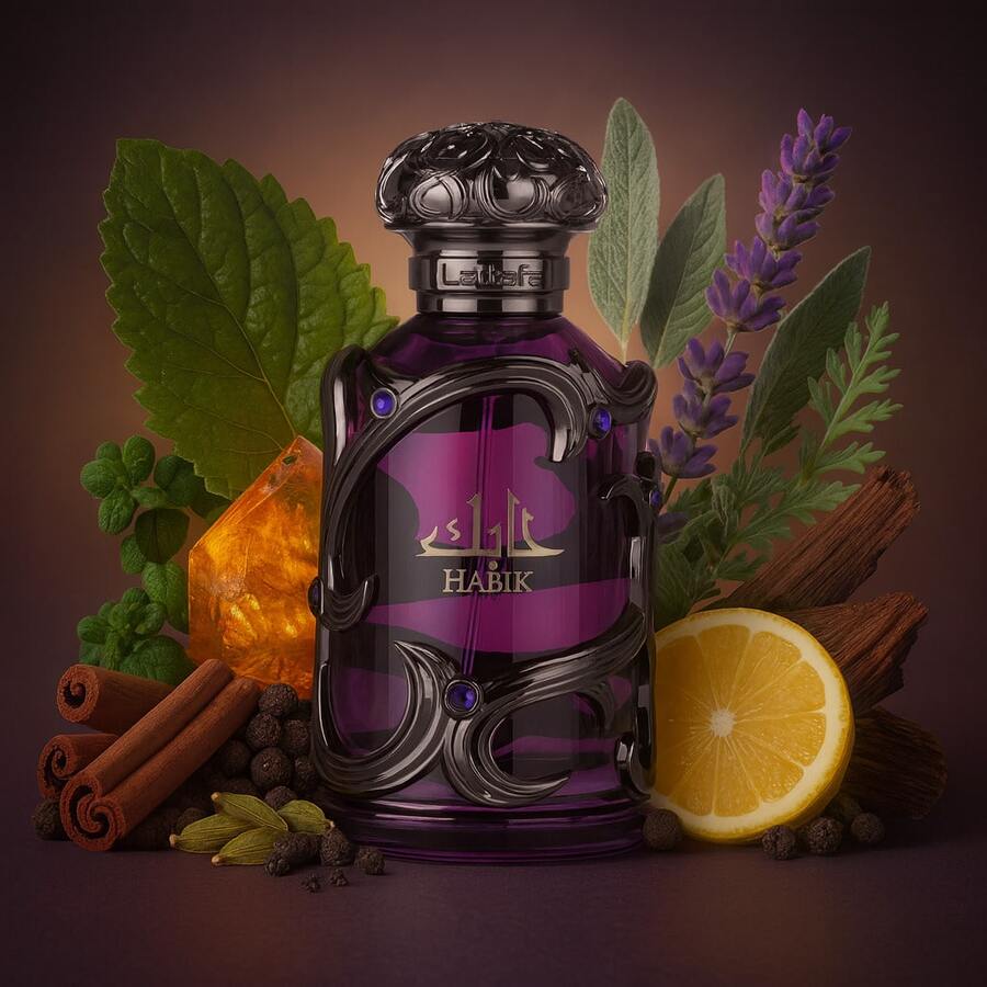 LATTAFA HABIK FOR MEN 100ML EAU DE PARFUM FOR MEN - Oriental, Spicy, Woody - View 1