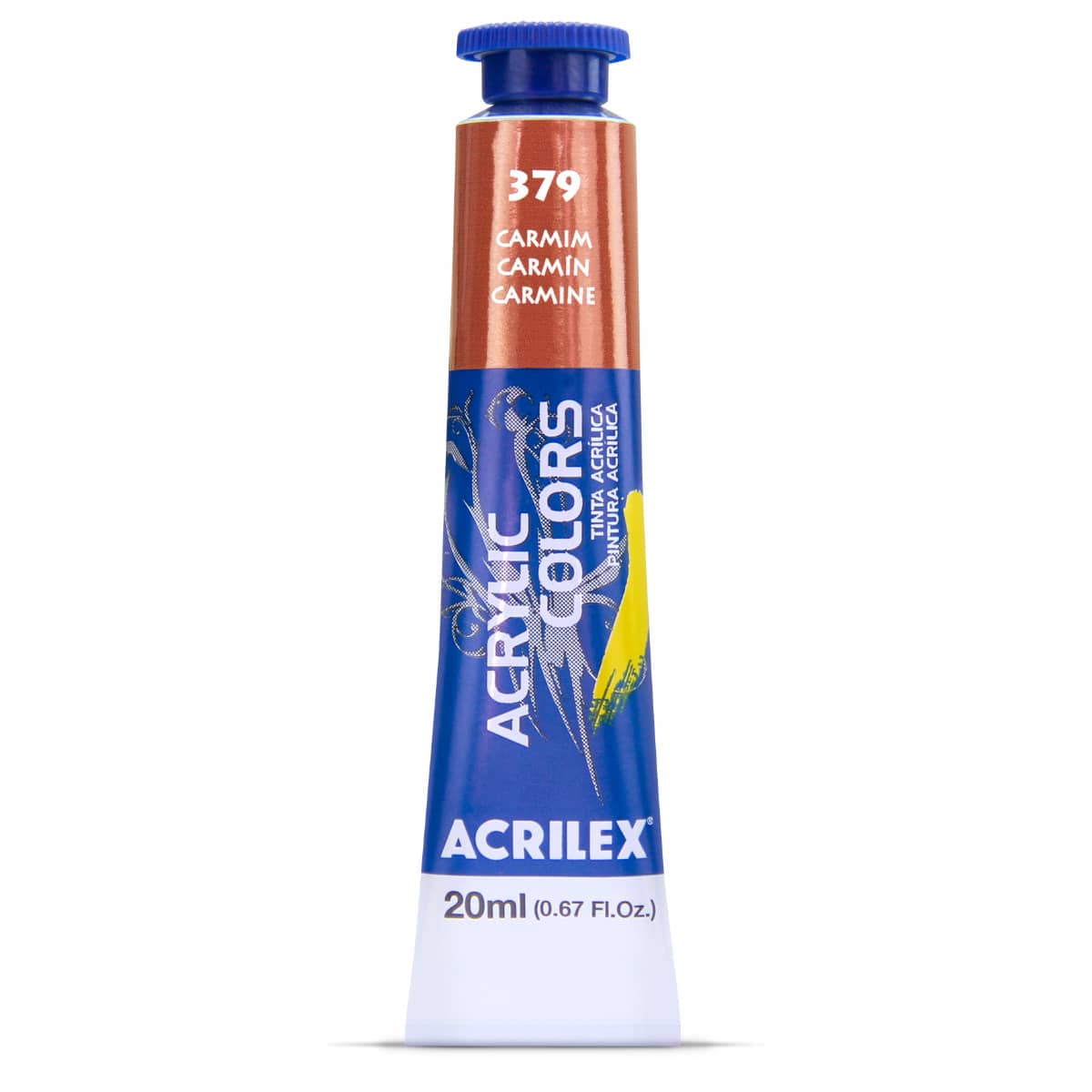 Tintas Acrílicas Acrylic Colors 20ml Bisnaga Acrilex Anúncio 1 - Carmim - Visão 1