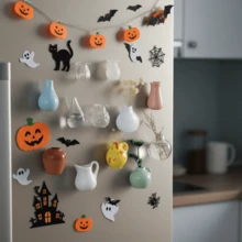 1/3/4/5/8件迷你陶瓷/玻璃小花瓶冰箱贴,冰箱装饰,冰箱贴,冰箱贴。部分订单可获赠小礼品。复古微型白瓷花瓶模型,冰箱装饰,冰箱贴,陶瓷装饰花瓶插花,微景观装饰,手工迷你花瓶冰箱贴 - 白色 - 查看 9