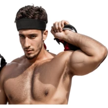 3 Pack Men &Amp; Women Sweatband Headband Terry Cloth Moisture Wicking For Sports Tennis Gym Work Out - 色彩J - 查看 3