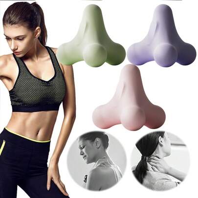 Bóng massage mô liên kết 4 góc, dùng để thư giãn cơ bắp, massage chân/tay và tự giải phóng mô liên kết.