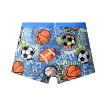 Young Boys Trunks - Blue - View 3