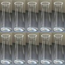 1/2/5/8/10 chiếc Bình hoa nhựa kiểu kim cương chất lượng cao, hoa trong suốt làm thủ công, thích hợp cho nhiều loại bó hoa và đồ trang trí, lý tưởng để cắm trên bàn, đám cưới, tiệc tùng, trang trí Giáng sinh, 17*7,5*5,5cm - Trong sáng - Xem 11