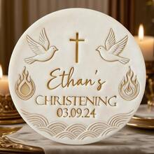 定制文字蛋糕装饰、DIY模具、糖霜蛋糕模板、婚礼翻糖压花工具、名字蛋糕模具、手工饼干/糕点压花印章 - 彩色 - 查看 11