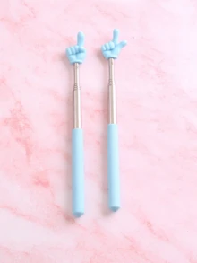 Retractable Pointer For Classroom Telescopic Teachers Pointer Extendable Hand Pointer Finger Pointer Stick Mini Retractable Classroom Pointer ,Retractable Pointer,Reading Pointer,Pointer,Classroom,Finger Pointer,Back To School - Multicolor - View 9