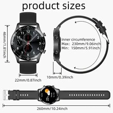 2025 Latest Fashion Tech Design Smart Watch, Multiple Strap Options, 1.50" Silicone Strap Full Touch Screen Outdoor Sports Smartwatch For Men And Women, Wireless Call, Call Reminder/Reject, Message Notification, Pedometer, Wireless Music, Multiple Sports Modes, Suitable As Birthday, Holiday, Graduation, Halloween Gift For Couples, Elders, Friends, Classmates