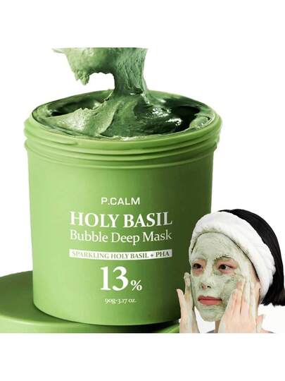 Bubble Mud Mask - Korean Skincare, Deeply Cleanses Pores, Blackheads, And Oil Control - Facial Mask, Improves Skin Smoothness - Cruelty-Free deal from Shein