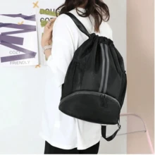 1 件篮球包、游泳包、女士干湿分离收纳包、运动背包、训练健身用抽绳包、男士背包、女士健身包、个性化礼物、生日礼物、男士礼物 - 彩色 - 查看 8