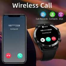 2025 Latest Fashion Tech Design Smart Watch, Multiple Strap Options, 1.50" Silicone Strap Full Touch Screen Outdoor Sports Smartwatch For Men And Women, Wireless Call, Call Reminder/Reject, Message Notification, Pedometer, Wireless Music, Multiple Sports Modes, Suitable As Birthday, Holiday, Graduation, Halloween Gift For Couples, Elders, Friends, Classmates