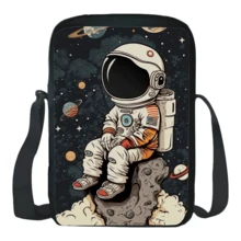 Backpack Pencil Case Lunch Box Astronaut Space Travel Build Your Own School Kit - 便當 3047 - 查看 2
