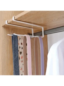 1 pieza Soporte para rollo de papel de cocina de gabinete blanco, suministros casuales diarios, estante de almacenamiento de película transparente, estante de decoración ahorradora de espacio para el hogar, soporte para rollo de papel de cocina de herramienta pequeña para cocina y baño, soporte de pared para pañuelos, suministros para el hogar - Blanco - Ver 5