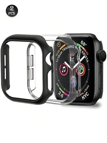 Apple Watch 10th Gen Transparent PC Protective Case, Shock-Proof Hollow-Out Cover For Apple Watch Series 8/Ultra/Series 7/Series 11, 42mm/46mm